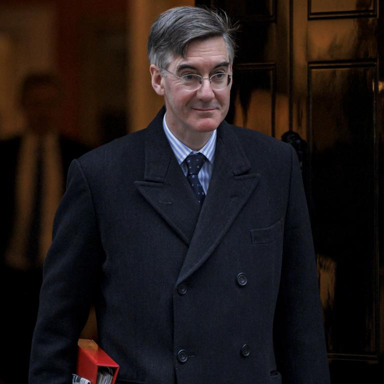 Leader of the House of Commons Jacob Rees-Mogg came straight out to bat for the PM. Picture: Rob Pinney/Getty Images