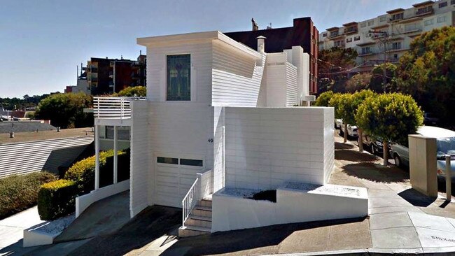 Largent House in San Francisco was built in 1936 and designed by one of the most important modern architects, Richard Neutra. Among the unique features of the 1,300-square-foot house was an indoor swimming pool. Picture: Google Maps