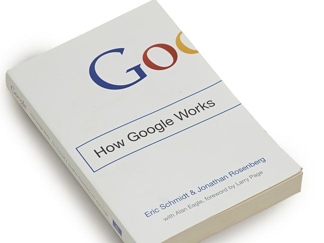 Corporate culture ... a standout reference to culture that caught Peter Sokolowski’s eye is from a new book, <i>How Google Work</i>s.