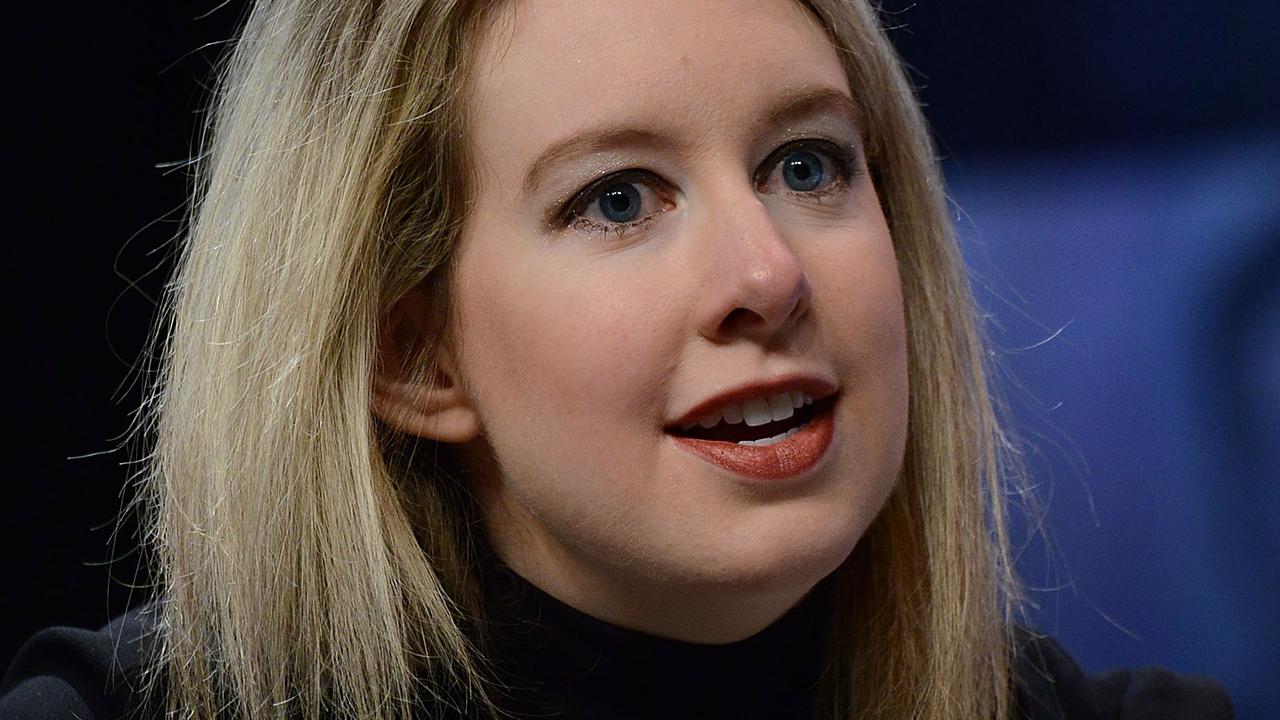 Yes, Elizabeth Holmes still has defenders. Somehow. Picture: Lisa Lake/Getty Images/AFP