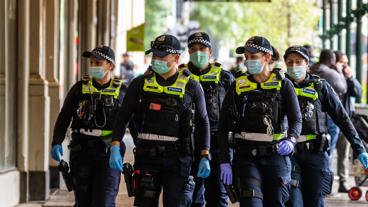 Melbourne Protests: Police Surround Shrine Of Remembrance As Anti ...