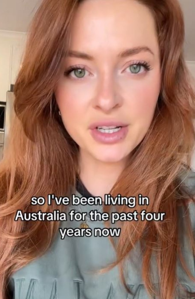 A woman has been left stunned over an Aussie slang term. Picture: TikTok/@texaninaustralia