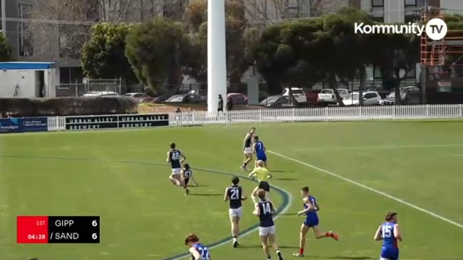 Replay: NAB League Boys - Sandringham Dragons v Gippsland Power (Preliminary Final)