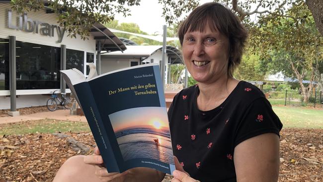 MURDER MYSTERY: Marion Birkenbeil is excited to have her new novel in her hands after two years of writing.