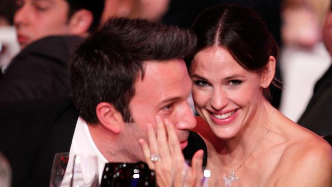 Ben Affleck and Jennifer Garner and Jennifer during the 16th annual Critics' Choice Movie Awards at the Hollywood Palladium on January 14, 2011.