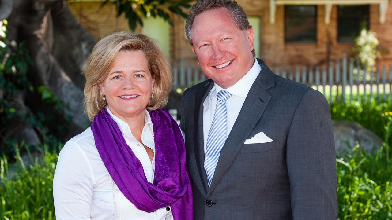 Nicola and Andrew Forrest.