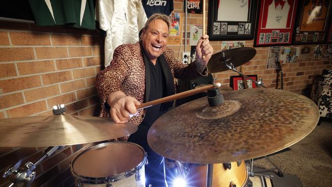 Warwick Capper rocks into his 60th birthday in the Capper Cave. Picture: David Caird