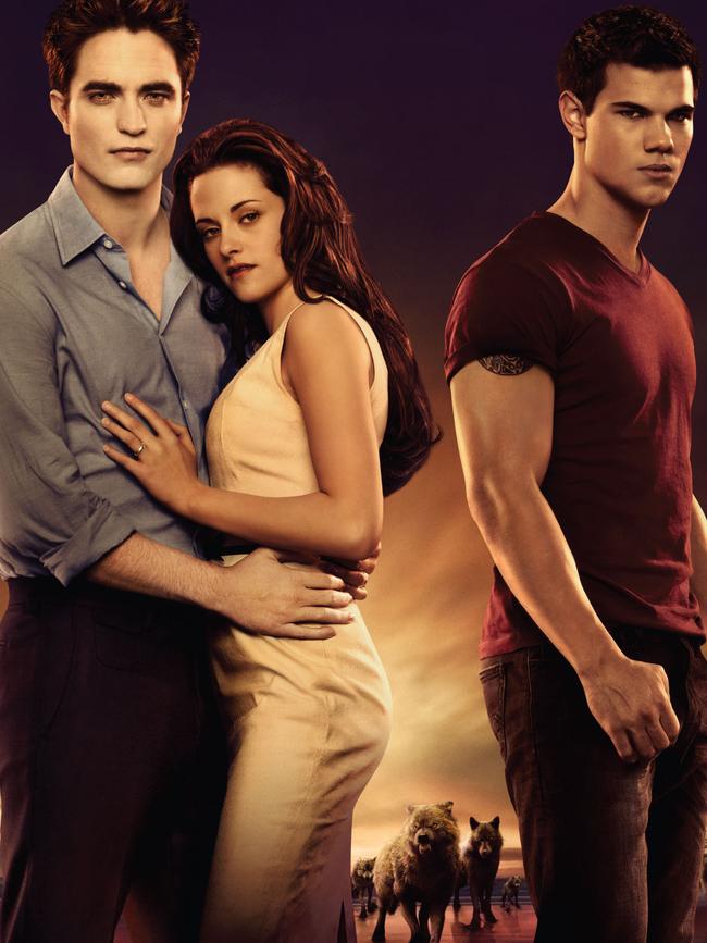 Robert Pattinson, Kristen Stewart and Taylor Lautner starred in the hugely-popular Twilight saga in five films.