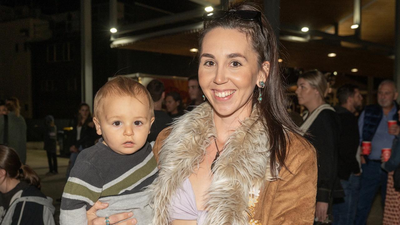 Azure Taylor and Brooke Taylor at 2023 Riverside Festival – official opening of Red Dog Riverfront Saturday July 1 2023. Picture: Michaela Harlow