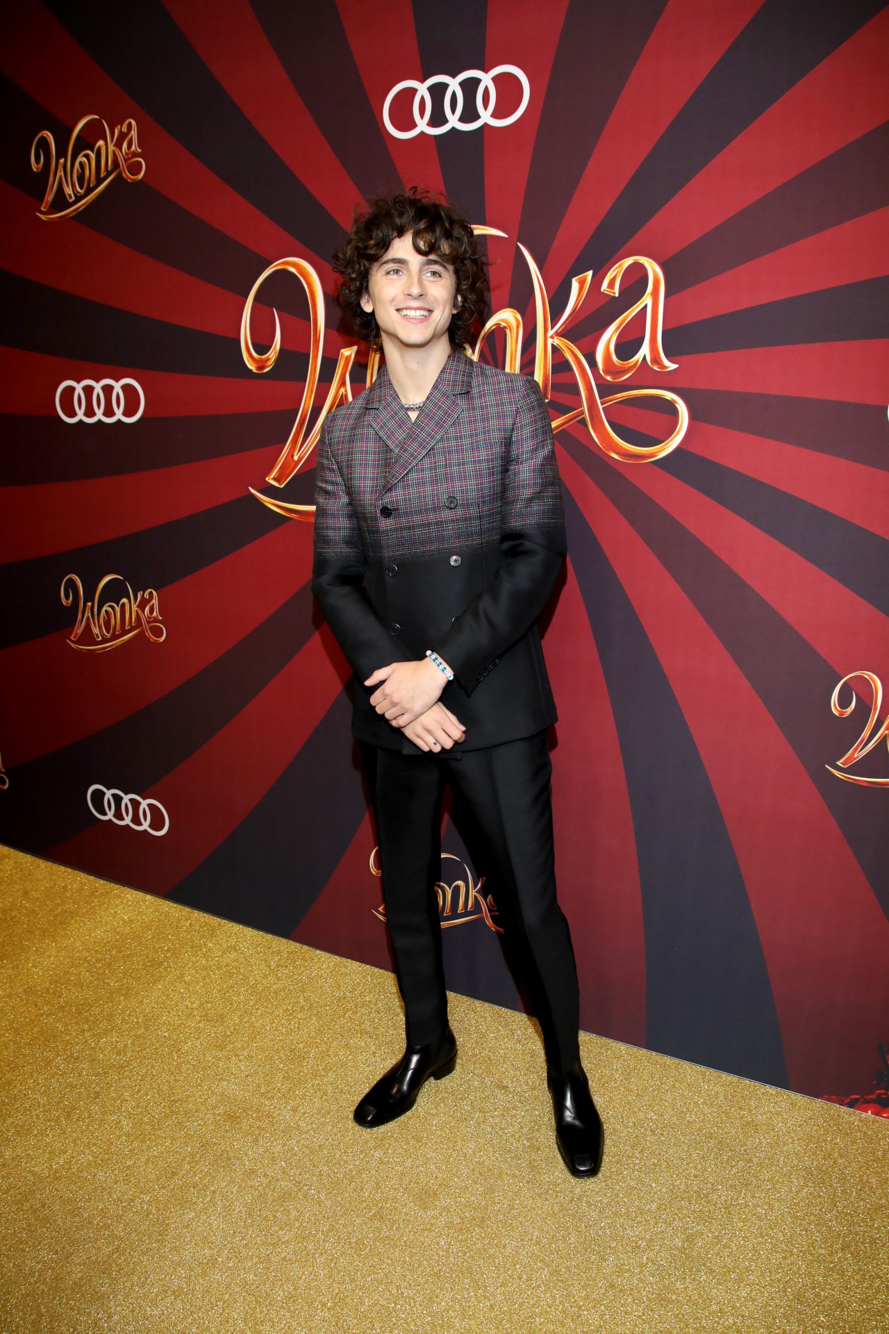 <p><em>Image credit: Getty Images</em></p><p>&nbsp;</p><h3>In Prada</h3><p>&nbsp;</p><p>Hand-dipped in dark chocolate at the Toronto premiere.</p>