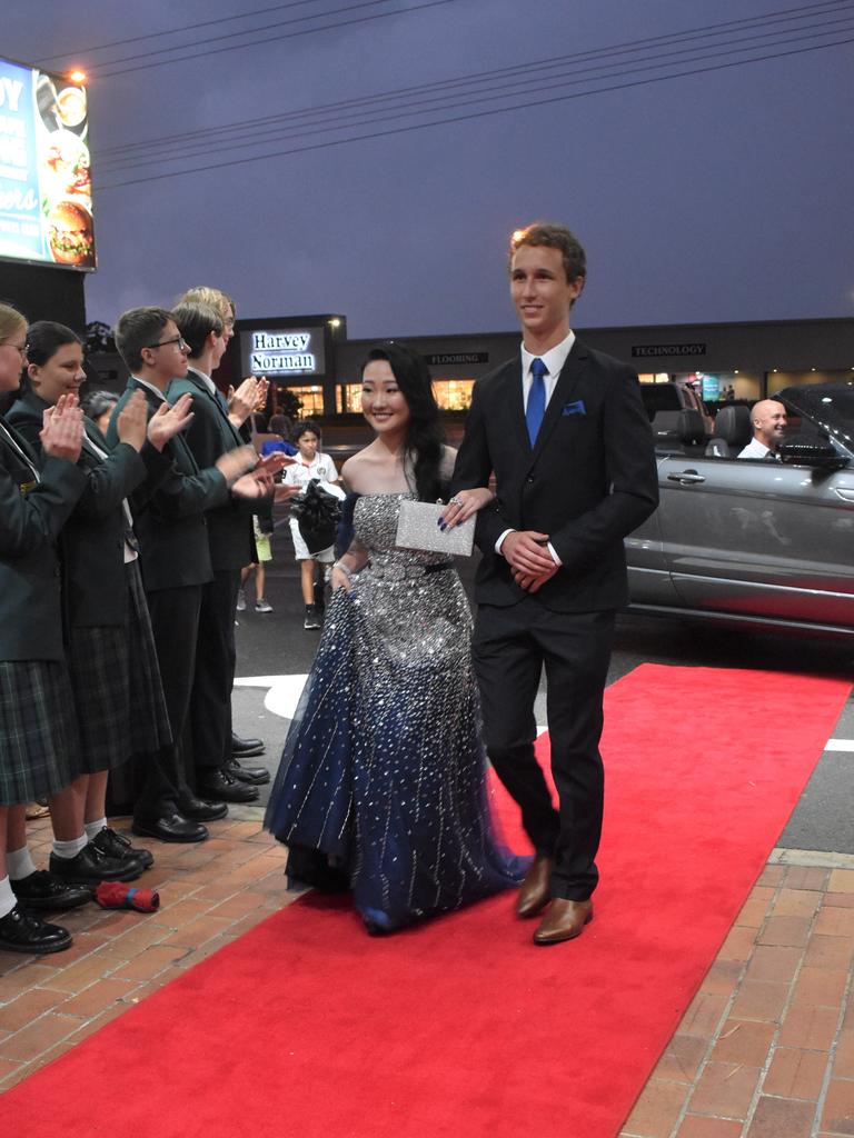 <p>Lachlan Robertson and Cindy Wang.</p>