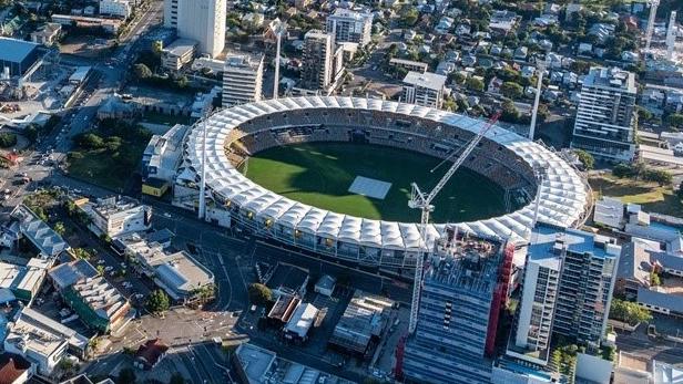 Renders of the Gabba Stadium ahead of the Brisbane 2032 Olympic and Paralympic Games. Source: Queensland Government