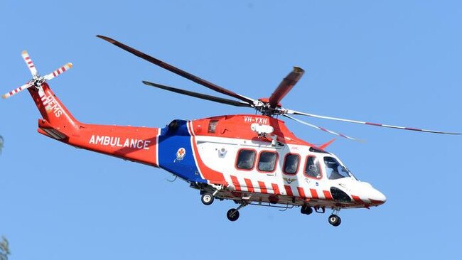 A man is set to be flown to hospital following a truck crash in Healesville on September 15. File picture.