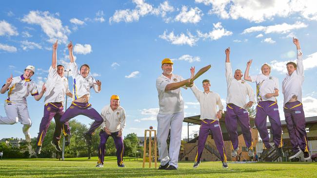 The Duggan team of cricketers will face off on Saturday afternoon in the Williamstown and District Cricket Association. Picture: Jason Edwards