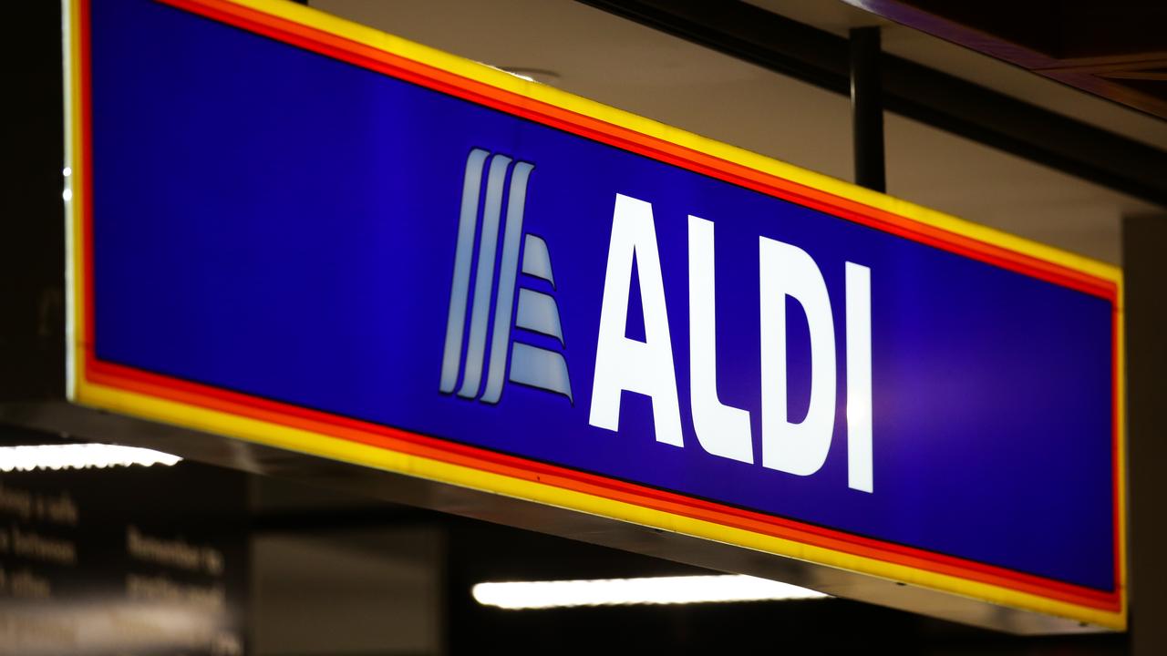 An Aldi spokeswoman confirmed that the surcharge is not new, and only applies to contactless transactions for debit cards. Picture: NCA NewsWire/Gaye Gerard