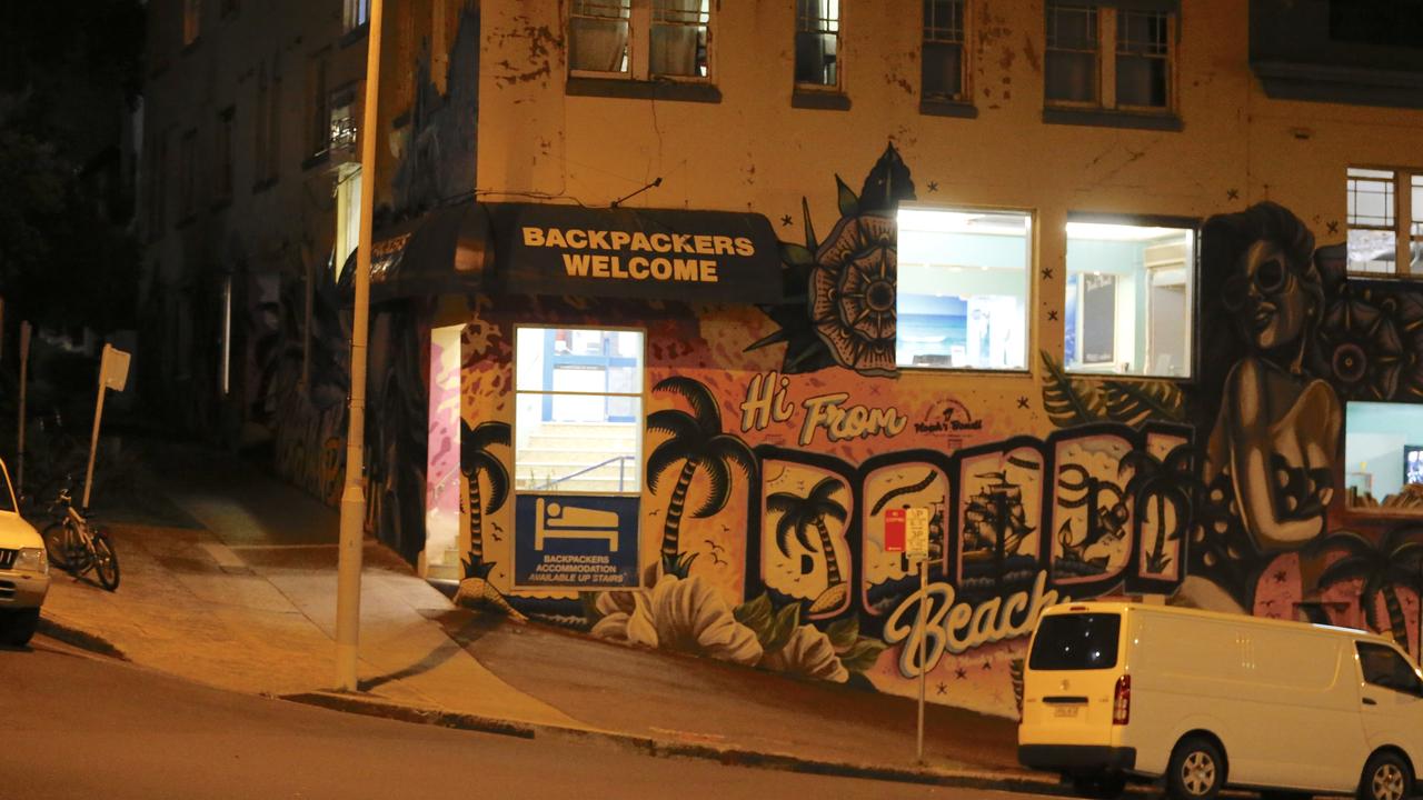 A backpacker hostel in Bondi. Picture: Steve Tyson