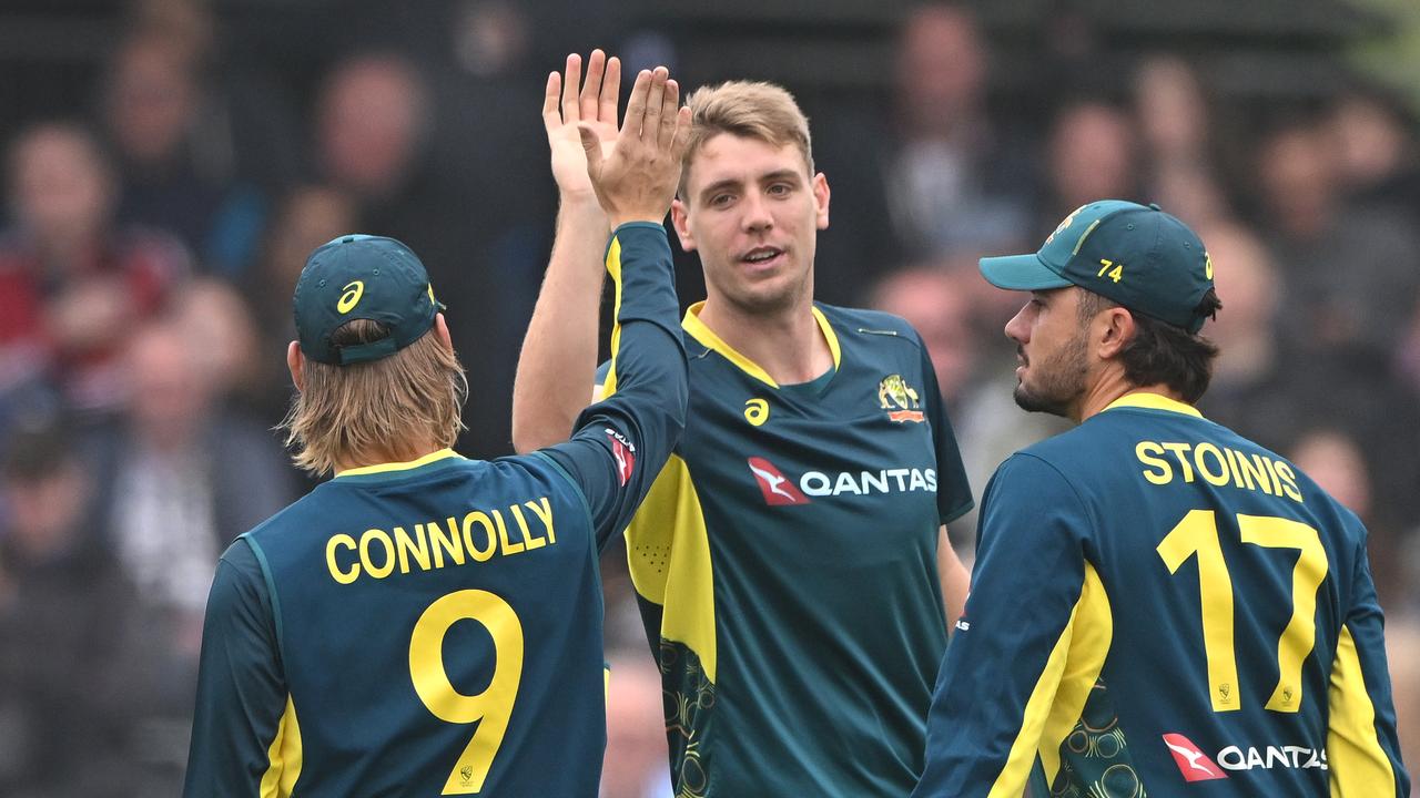 Australia bowler Cameron Green. Photo by Stu Forster/Getty Images.