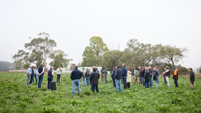 Pardoo Manager Glen Paton addressed a crowd at the Team Te Mania 30th Anniversary. Picture: Supplied by Emily McCormack
