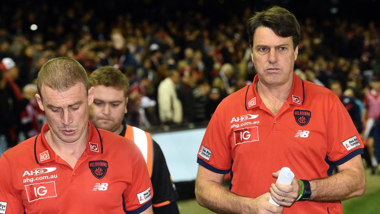 Simon Goodwin learnt a lot from Paul Roos and the culture needed to turn things around at Melbourne.