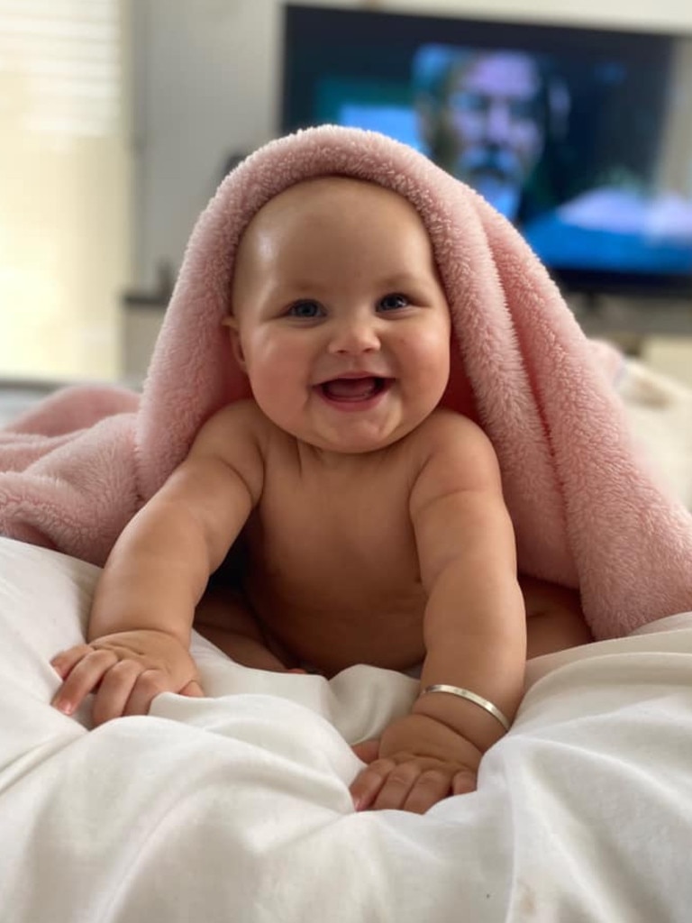 Close runner-up for Mackay’s Cutest Baby 2020 is Veah Jenkins, 7 months. Picture: Contributed