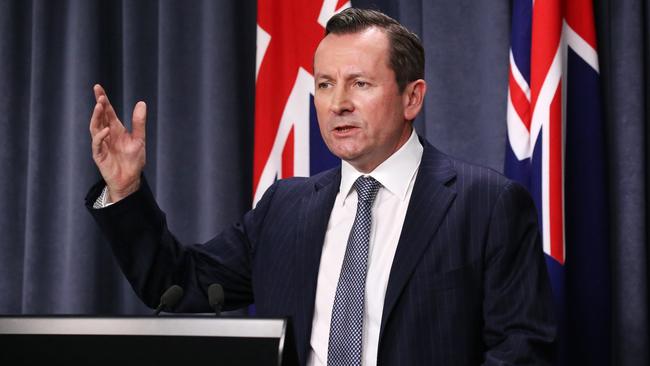 Western Australia Premier Mark McGowan. Picture: Jackson Flindell