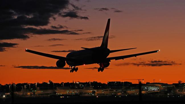 The Sydney Aviation Alliance said in a statement that Sydney Airport was facing ‘short, medium and long term challenges’ and that it faced ‘expected long term changes in business and consumer travel preferences’. Picture: Toby Zerna