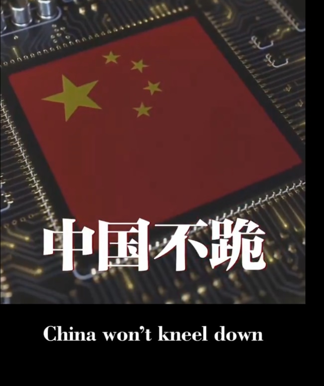 Screenshot of the video. Photo: China Ministry of Foreign Affairs
