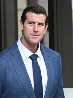Mr Roberts-Smith leaves Federal Court. Picture: NewsWire / Jeremy Piper