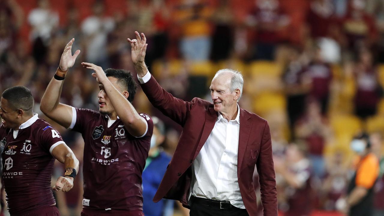 Former Maroons coach Wayne Bennett is famed for picking debutants and says Selwyn Cobbo is up to the pressure of Origin.