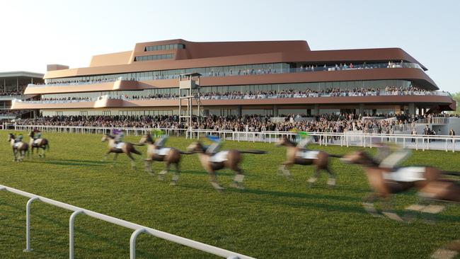 Melbourne Racing Club has applied to fast track plans. Picture: Supplied