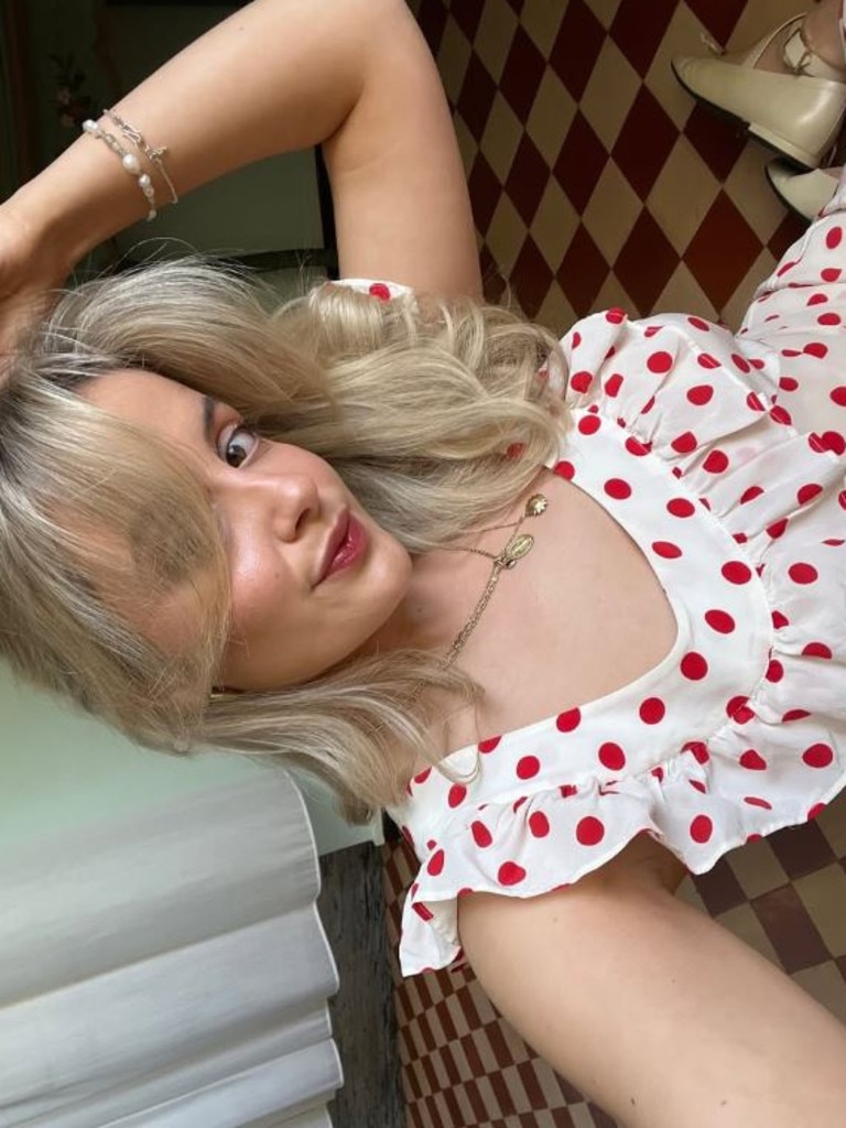Lifestyle and travel influencer Elena Tea. Picture: @elena_tea