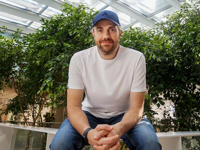 Mike Cannon-Brookes, co-founder of Atlassian Corp., in Sydney, Australia, on Dec. 6, 2023. Mike Cannon-Brookes co-founded software giant Atlassian. Photographer: Lisa Maree Williams/Bloomberg