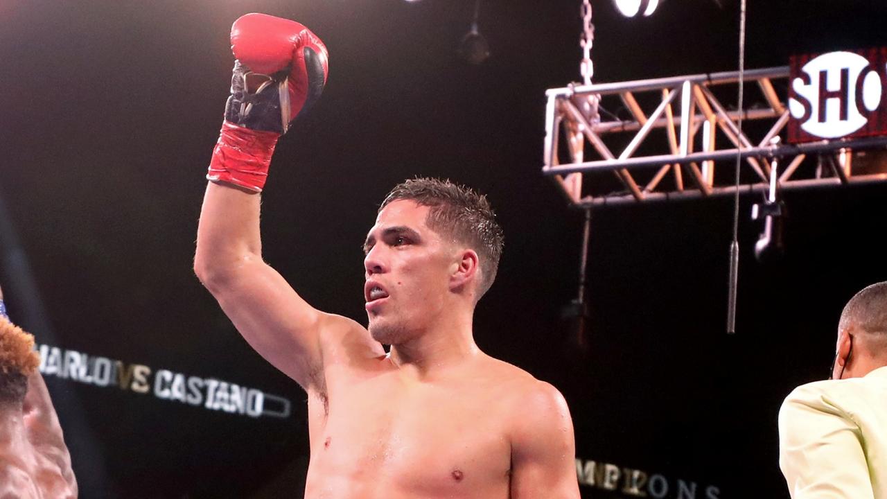 Brian Castano says Tim Tszyu needs “more fights”. Picture: Edward A. Ornelas/Getty Images