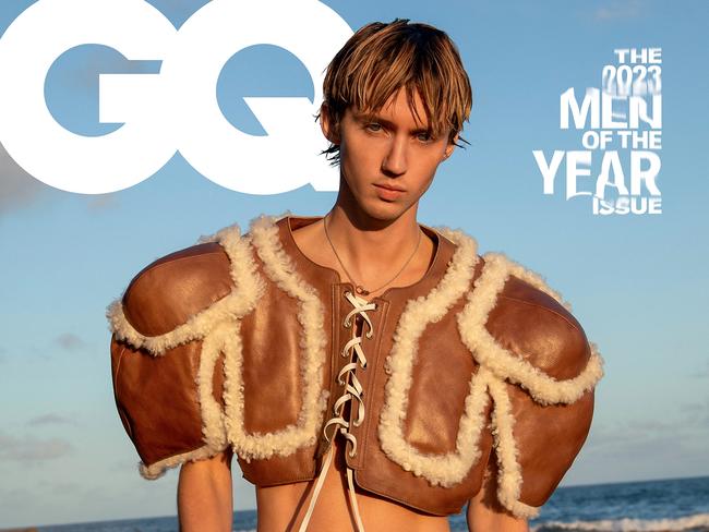 ONE TIME USE ONLY, FEE APPLIES. GQ Australia MOTY 2023 Cover, featuring Troye Sivan.