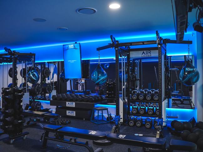 The gym has a variety of equipment. Picture: Supplied