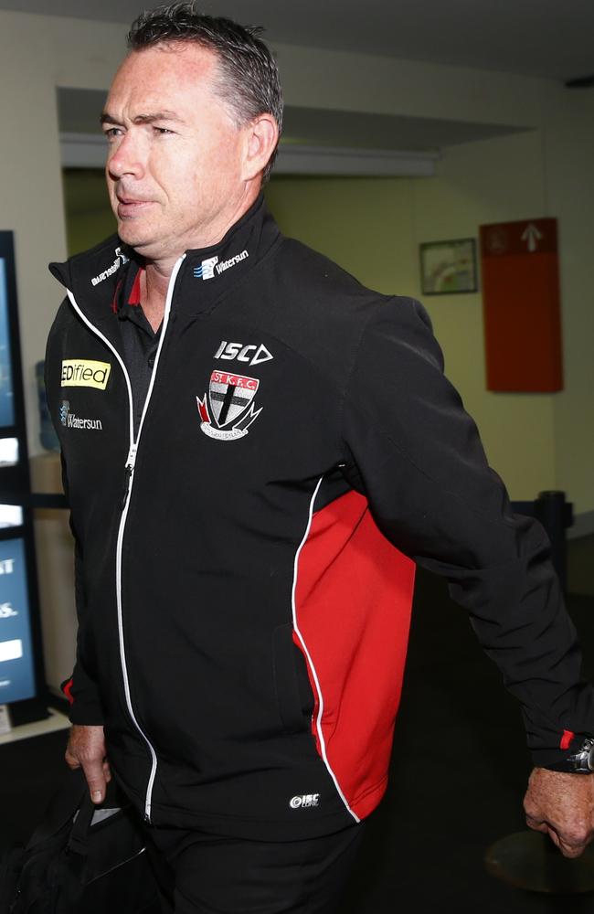 Alan Richardson was 48 when appointed by St Kilda. Picture: Michael Klein