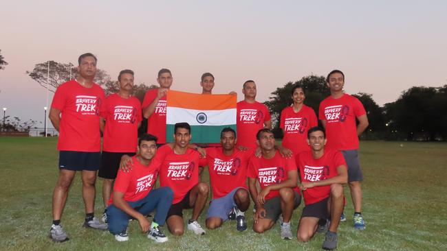 The Indian contingent was awarded best team for their efforts.