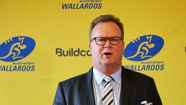 ARU-Buildcorp Official Announcement for Wallaroos, Buildcorp Offices Camperdown, Wednesday 15 June 2016 - image: Karen Watson