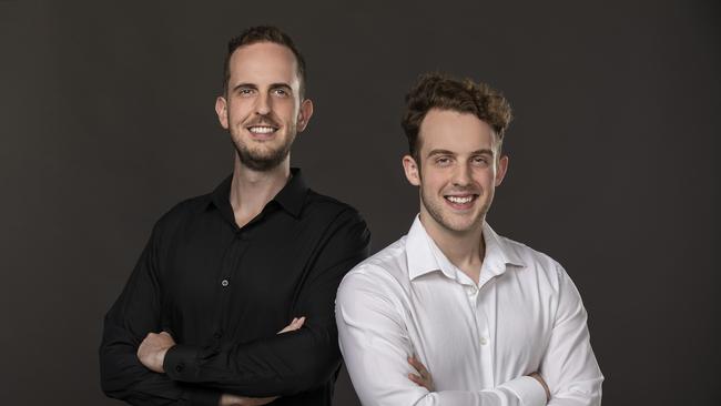 Immutable co-founders James and Robbie Ferguson. Picture: Supplied