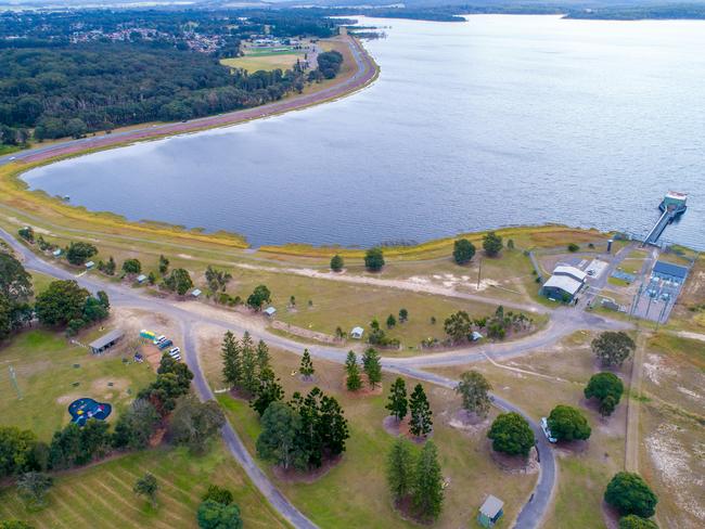 Grahamstown Dam is the HunterÃ¢â¬â¢s largest drinking water supply dam. Picture: Hunter Water.