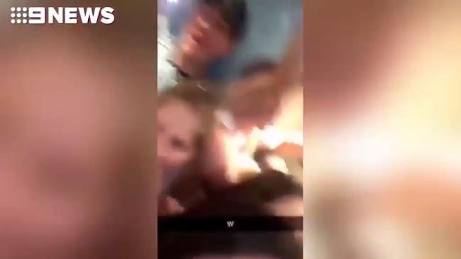 Gold Coast Schoolies trapped in lift