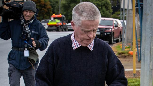 David Martin at the Elizabeth Magistrates Court in July. Picture: NCA NewsWire / Emma Brasier