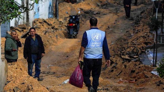 Albanese government slammed over $6 million Palestinian aid agency funding. Picture: AFP / Zain Jaafar