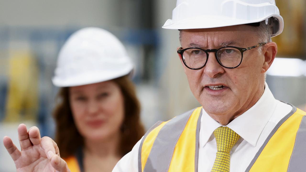 On the campaign trail in Perth in the closing days before the election. Picture” Lisa Maree Williams/Getty Images