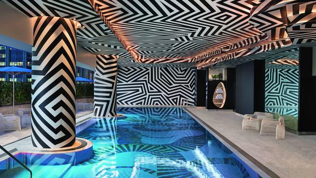 The breathtaking swimming pool at W Hotel. PICTURE: supplied