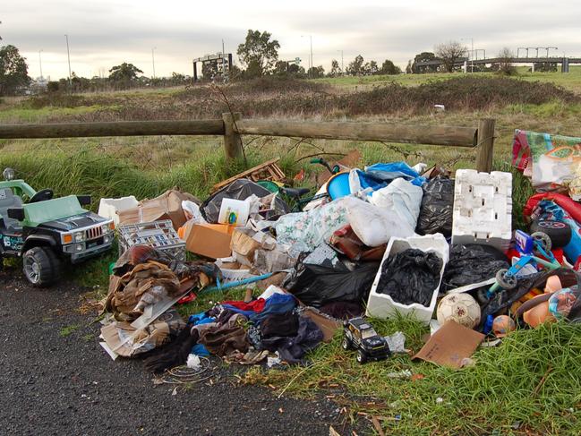 Illegal rubbish dumping is a big problem in Greater Dandenong.