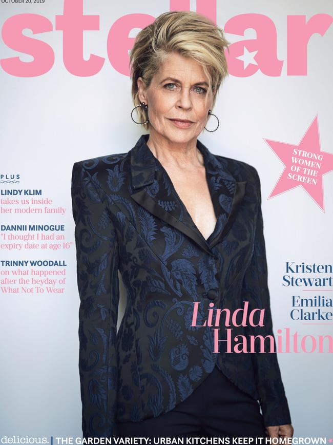 Linda Hamilton is Stellar’s cover star this Sunday.