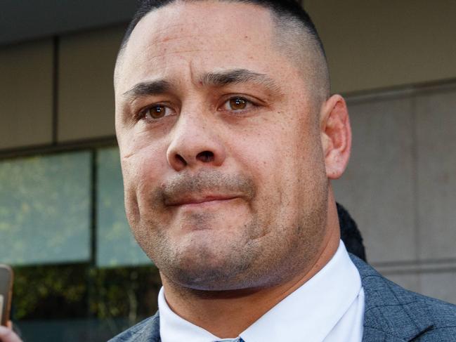 SYDNEY, AUSTRALIA - NewsWire Photos APRIL 4, 2023: Former NRL star Jarryd Hayne has been found guilty of a sexual assault. Picture: NCA NewsWire / David Swift