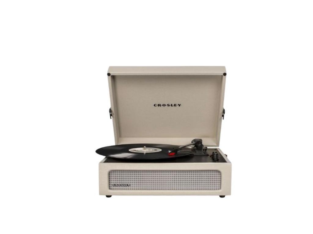 Crosley Voyager Dune Bluetooth Portable Turntable. Picture: THE ICONIC.