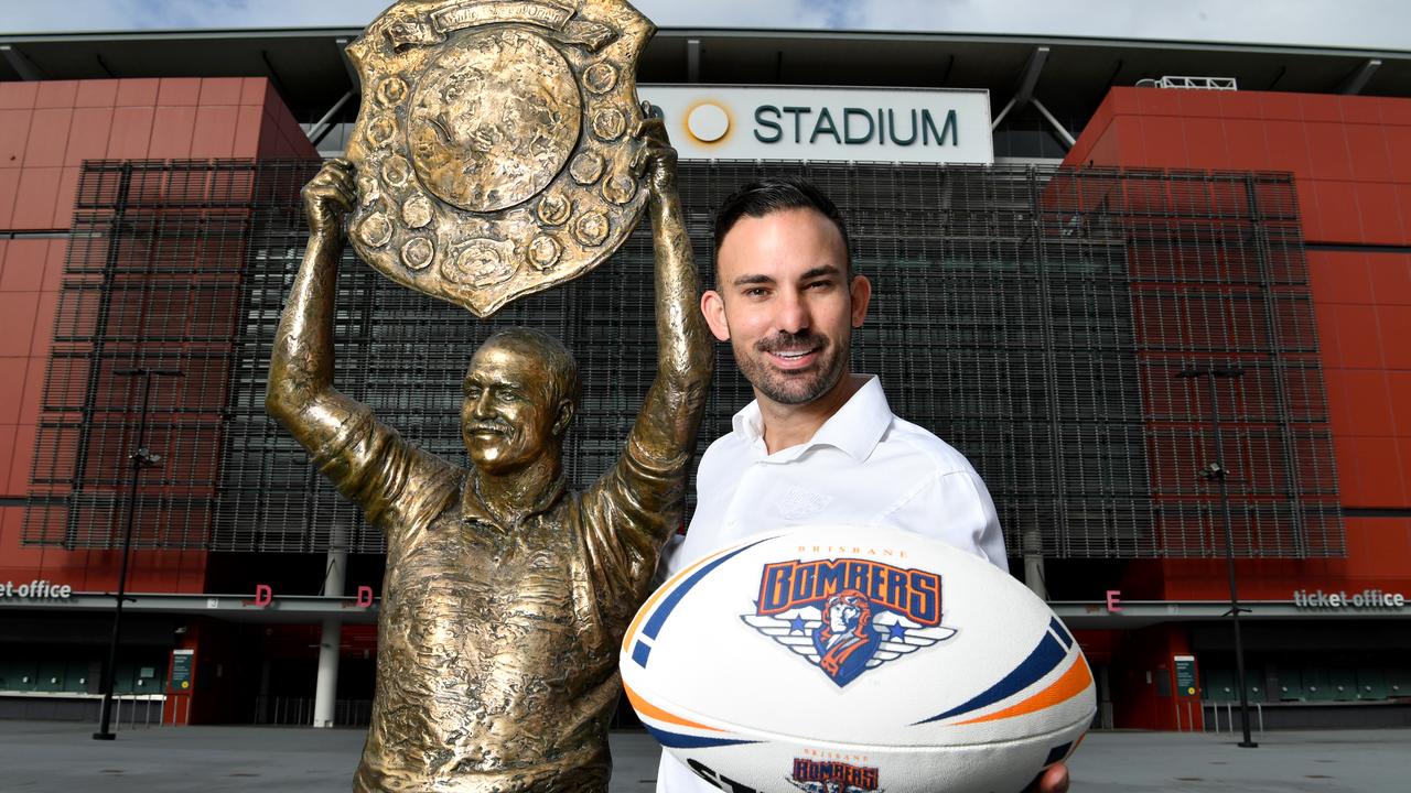 Brisbane Bombers NRL team bid director Nick Livermore at Suncorp Stadium. Photo: Darren England/ AAP Imaging